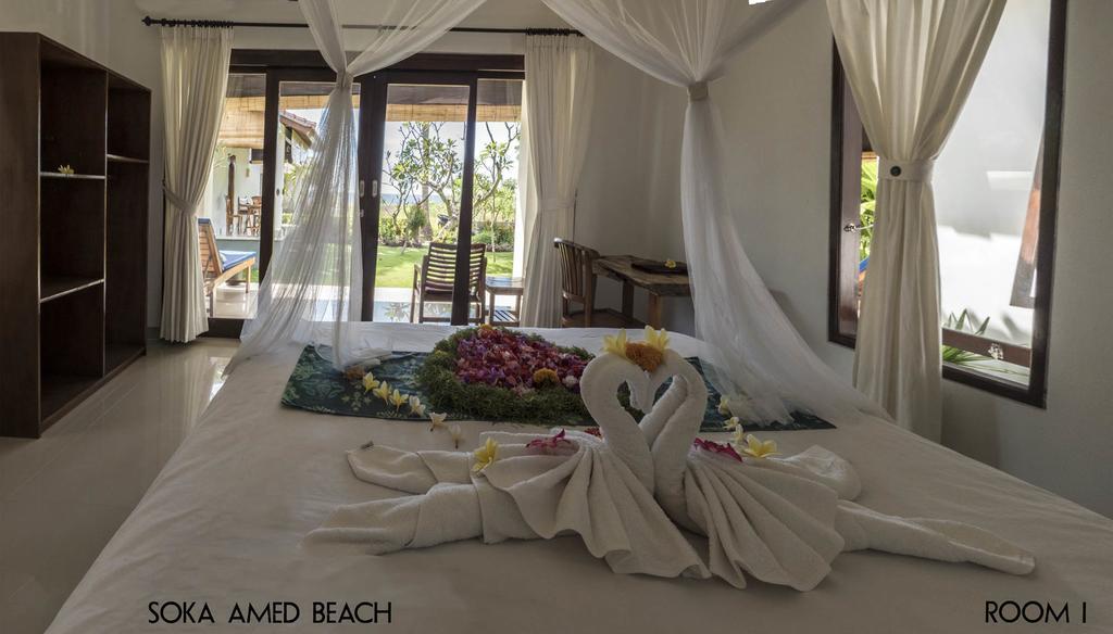 Soka Amed Beach Exterior foto